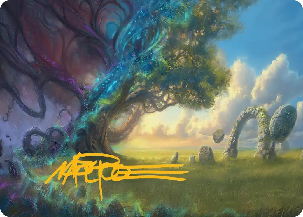 Morningtide's Light Art Card (Gold-Stamped Signature) [Lorwyn Eclipsed Art Series] | Game Master's Emporium (The New GME)