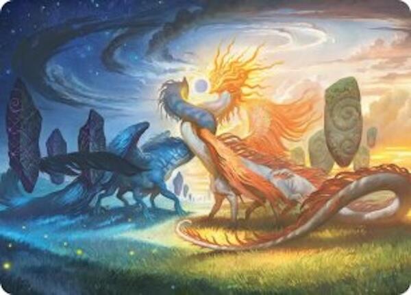 Celestial Reunion Art Card (19/54) [Lorwyn Eclipsed Art Series] | Game Master's Emporium (The New GME)