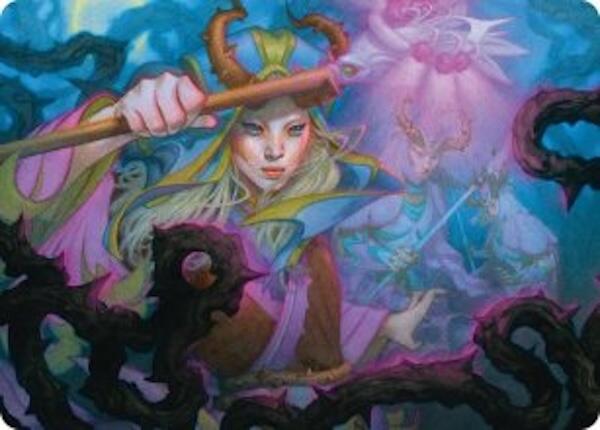 Stoic Grove-Guide Art Card [Lorwyn Eclipsed Art Series] | Game Master's Emporium (The New GME)