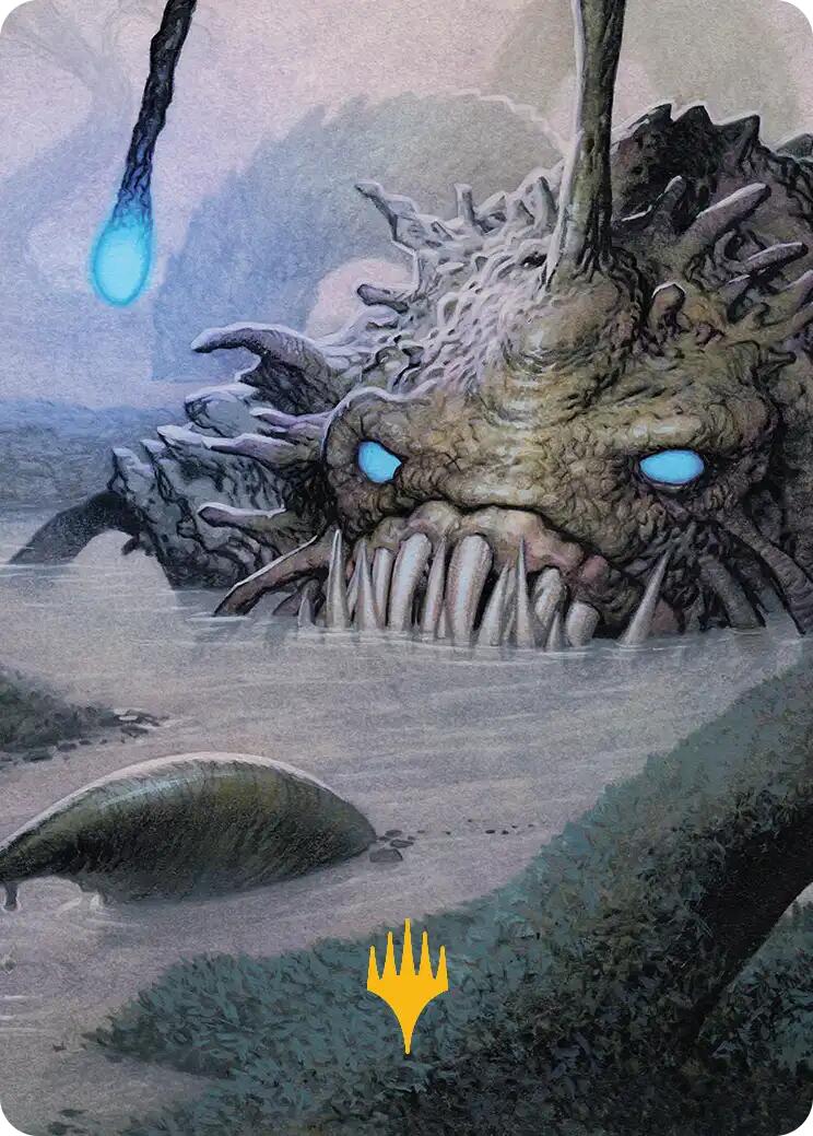 Deceit Art Card (Gold-Stamped Planeswalker Symbol) [Lorwyn Eclipsed Art Series] | Game Master's Emporium (The New GME)