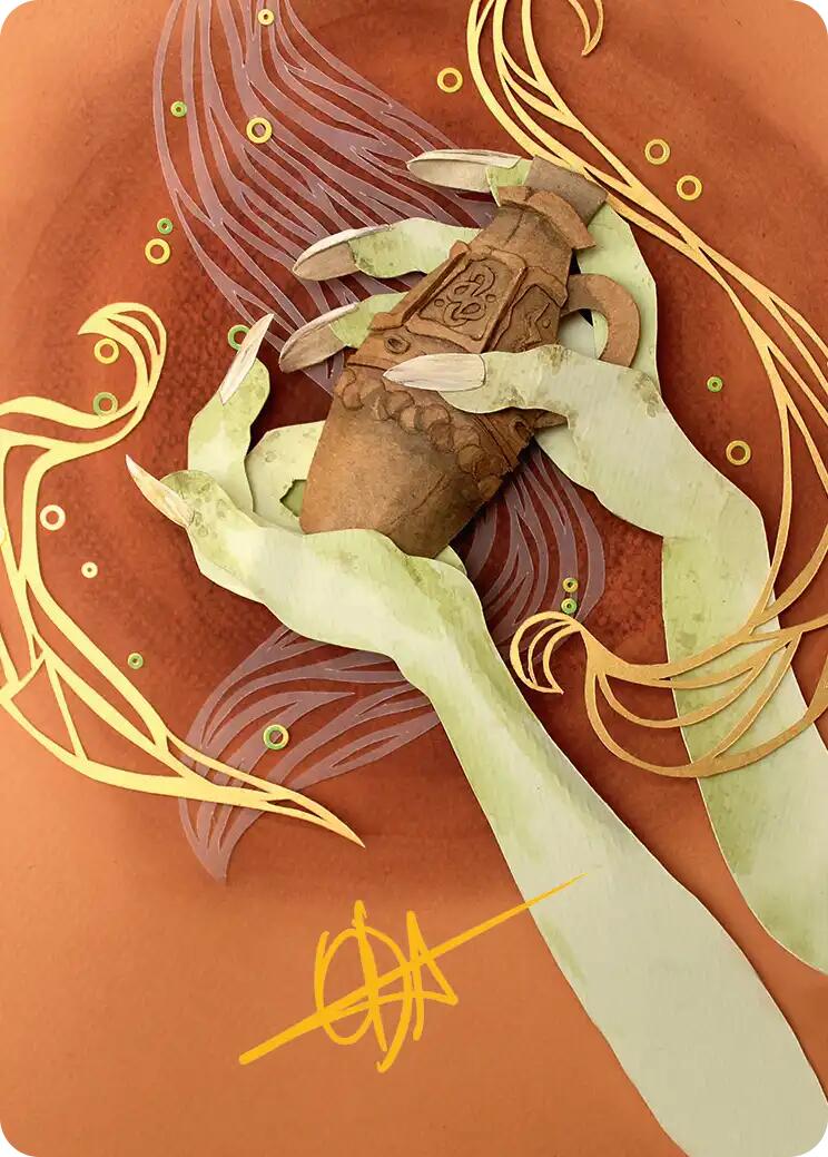 Thousand-Year Elixir Art Card (Gold-Stamped Signature) [Lorwyn Eclipsed Art Series] | Game Master's Emporium (The New GME)
