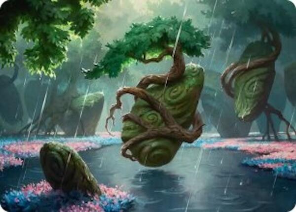 Rain-Slicked Copse Art Card [Lorwyn Eclipsed Art Series] | Game Master's Emporium (The New GME)