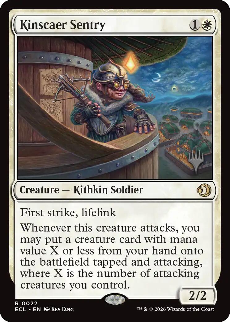 Kinscaer Sentry [Lorwyn Eclipsed Promos] | Game Master's Emporium (The New GME)