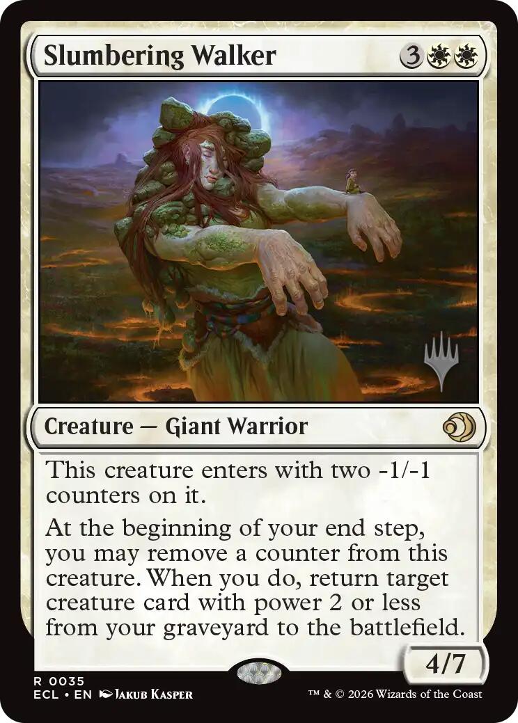 Slumbering Walker [Lorwyn Eclipsed Promos] | Game Master's Emporium (The New GME)