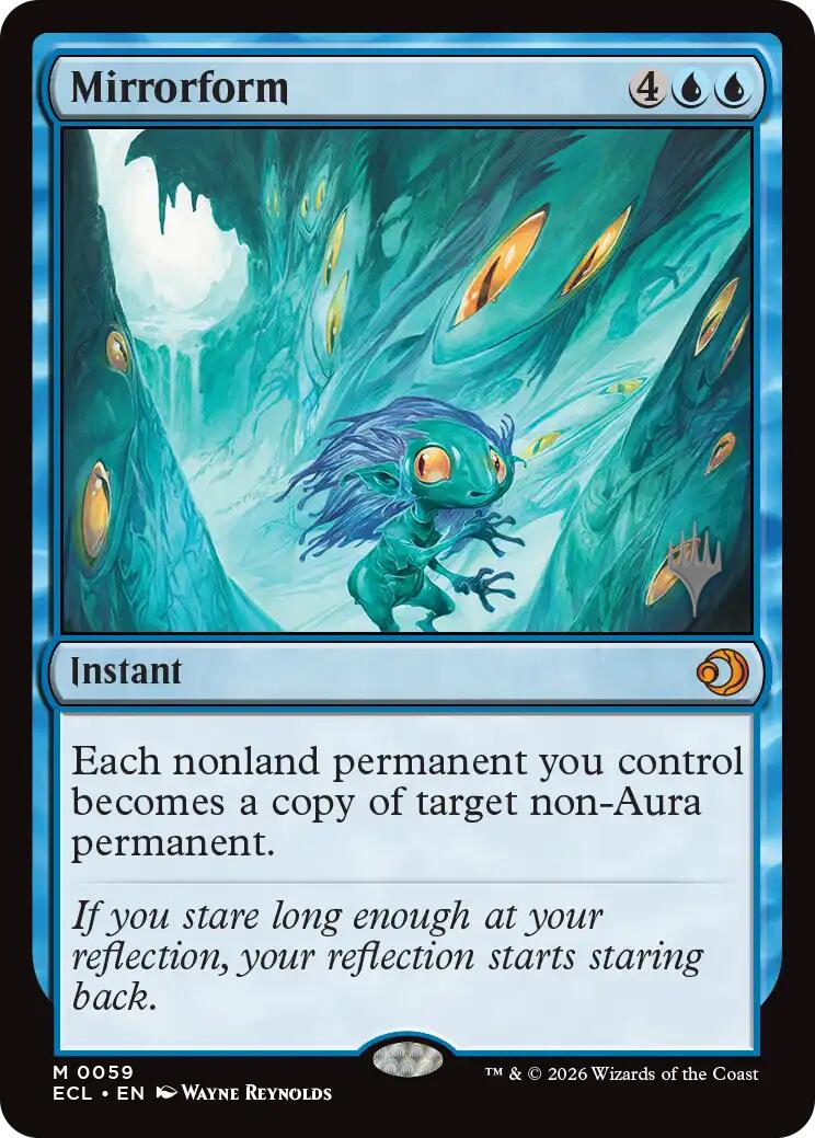 Mirrorform [Lorwyn Eclipsed Promos] | Game Master's Emporium (The New GME)