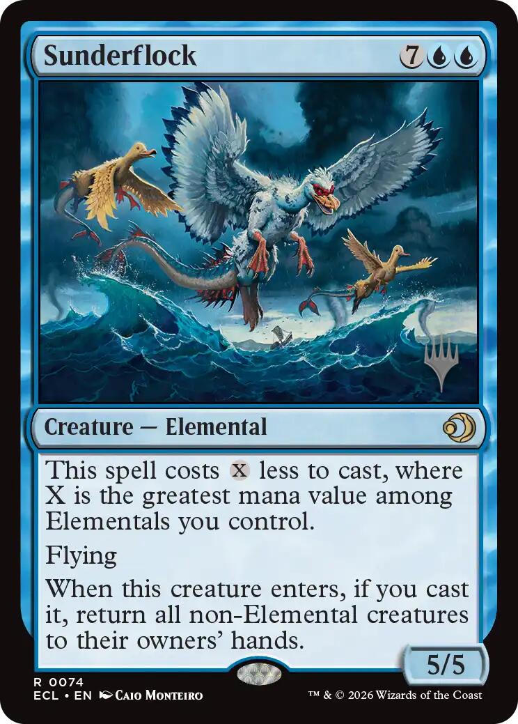 Sunderflock [Lorwyn Eclipsed Promos] | Game Master's Emporium (The New GME)