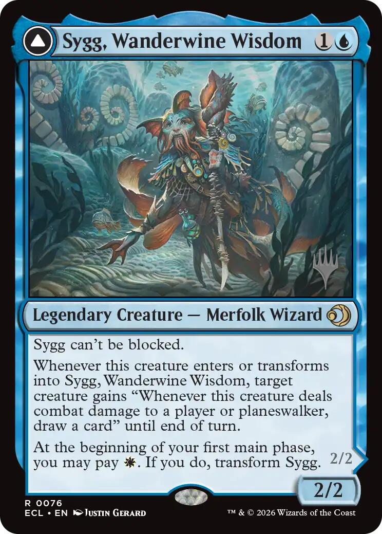 Sygg, Wanderwine Wisdom [Lorwyn Eclipsed Promos] | Game Master's Emporium (The New GME)