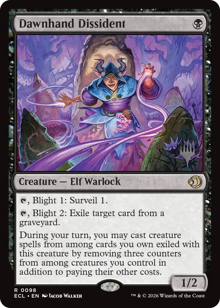 Dawnhand Dissident [Lorwyn Eclipsed Promos] | Game Master's Emporium (The New GME)