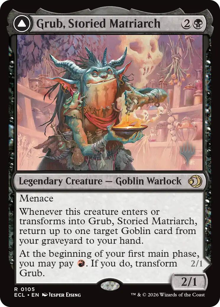 Grub, Storied Matriarch [Lorwyn Eclipsed Promos] | Game Master's Emporium (The New GME)
