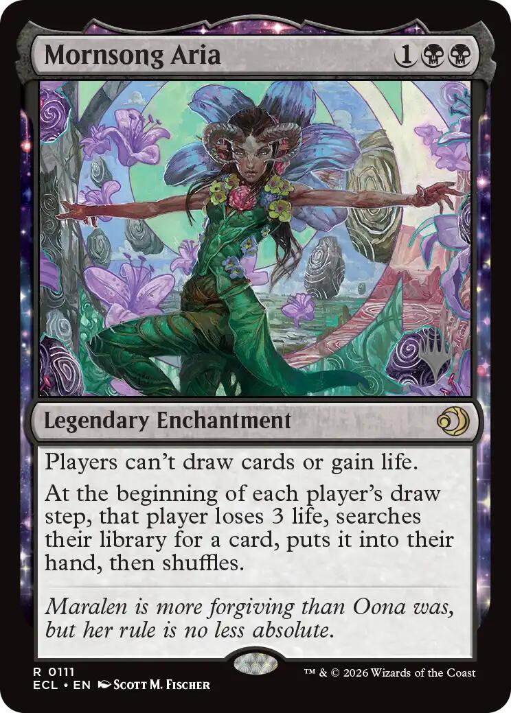 Mornsong Aria [Lorwyn Eclipsed Promos] | Game Master's Emporium (The New GME)