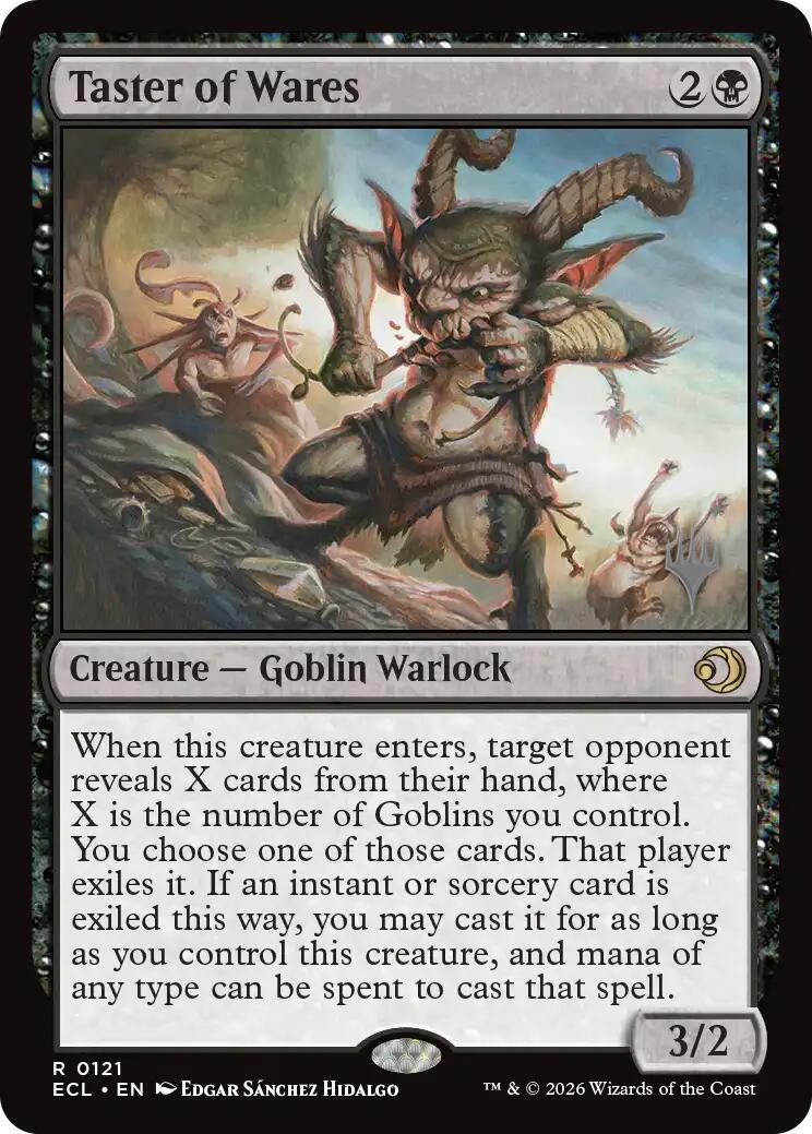 Taster of Wares [Lorwyn Eclipsed Promos] | Game Master's Emporium (The New GME)