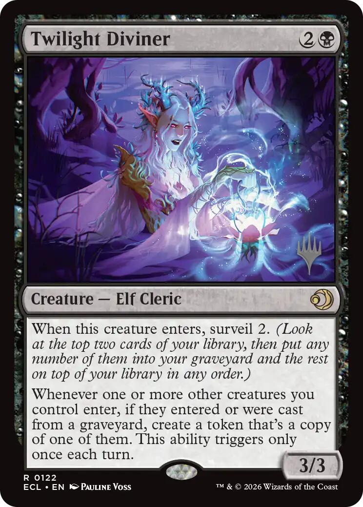 Twilight Diviner [Lorwyn Eclipsed Promos] | Game Master's Emporium (The New GME)