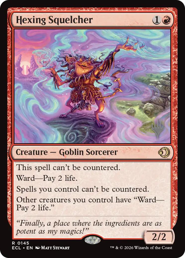 Hexing Squelcher [Lorwyn Eclipsed Promos] | Game Master's Emporium (The New GME)