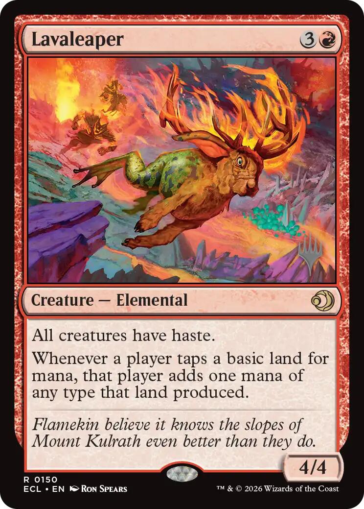 Lavaleaper [Lorwyn Eclipsed Promos] | Game Master's Emporium (The New GME)