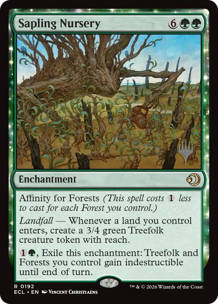 Sapling Nursery [Lorwyn Eclipsed Promos] | Game Master's Emporium (The New GME)