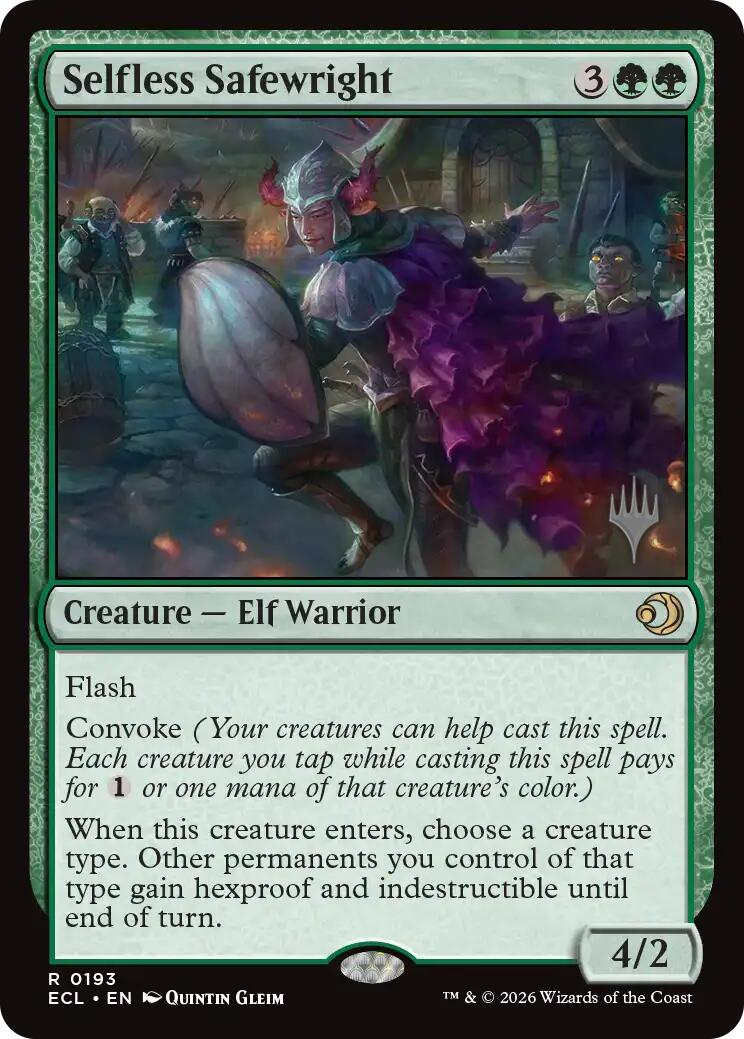Selfless Safewright [Lorwyn Eclipsed Promos] | Game Master's Emporium (The New GME)