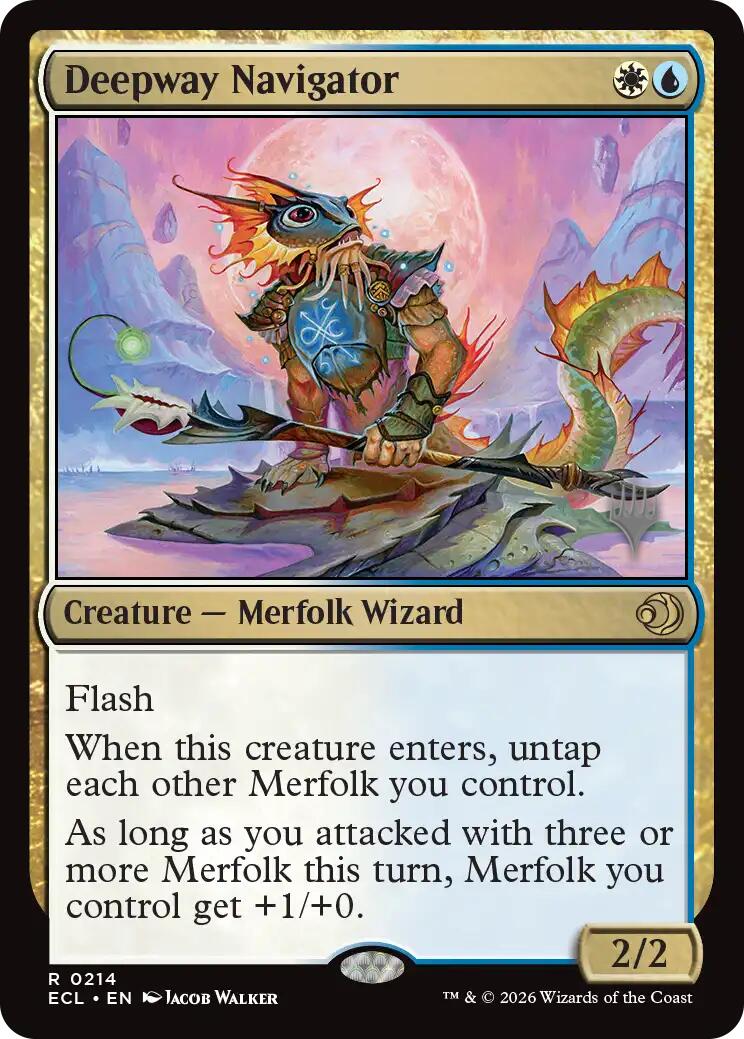 Deepway Navigator [Lorwyn Eclipsed Promos] | Game Master's Emporium (The New GME)