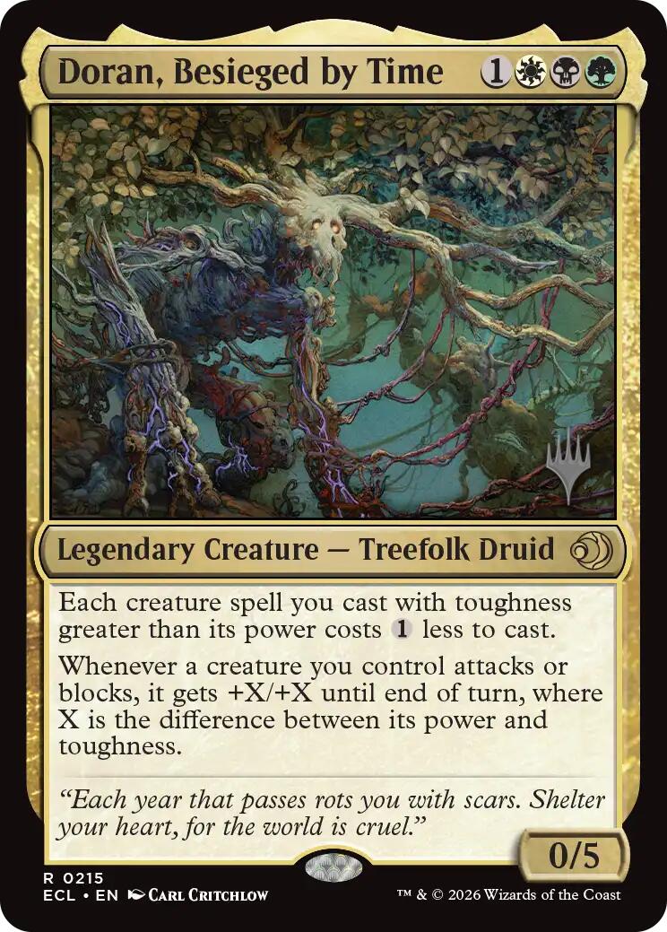 Doran, Besieged by Time [Lorwyn Eclipsed Promos] | Game Master's Emporium (The New GME)