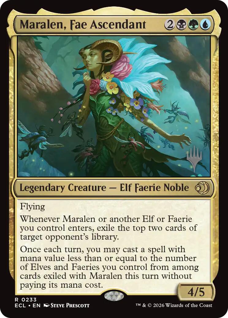 Maralen, Fae Ascendant [Lorwyn Eclipsed Promos] | Game Master's Emporium (The New GME)