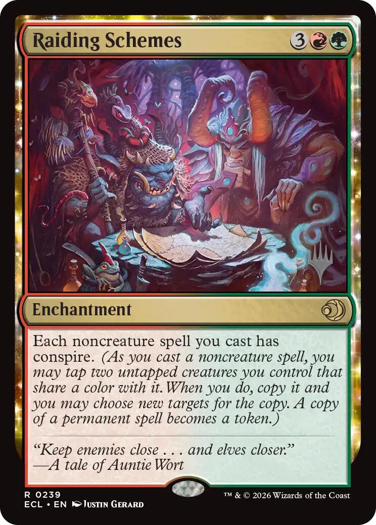 Raiding Schemes [Lorwyn Eclipsed Promos] | Game Master's Emporium (The New GME)