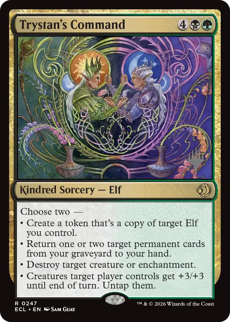 Trystan's Command [Lorwyn Eclipsed Promos] | Game Master's Emporium (The New GME)