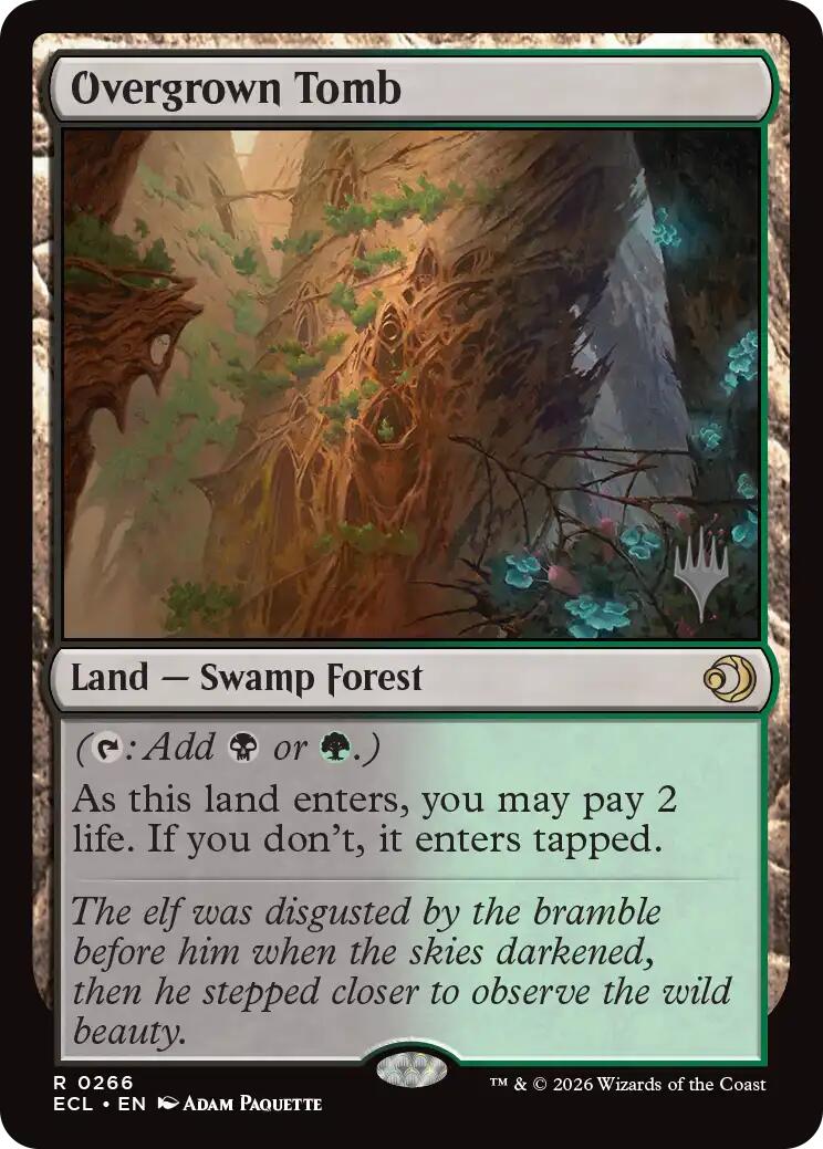 Overgrown Tomb [Lorwyn Eclipsed Promos] | Game Master's Emporium (The New GME)