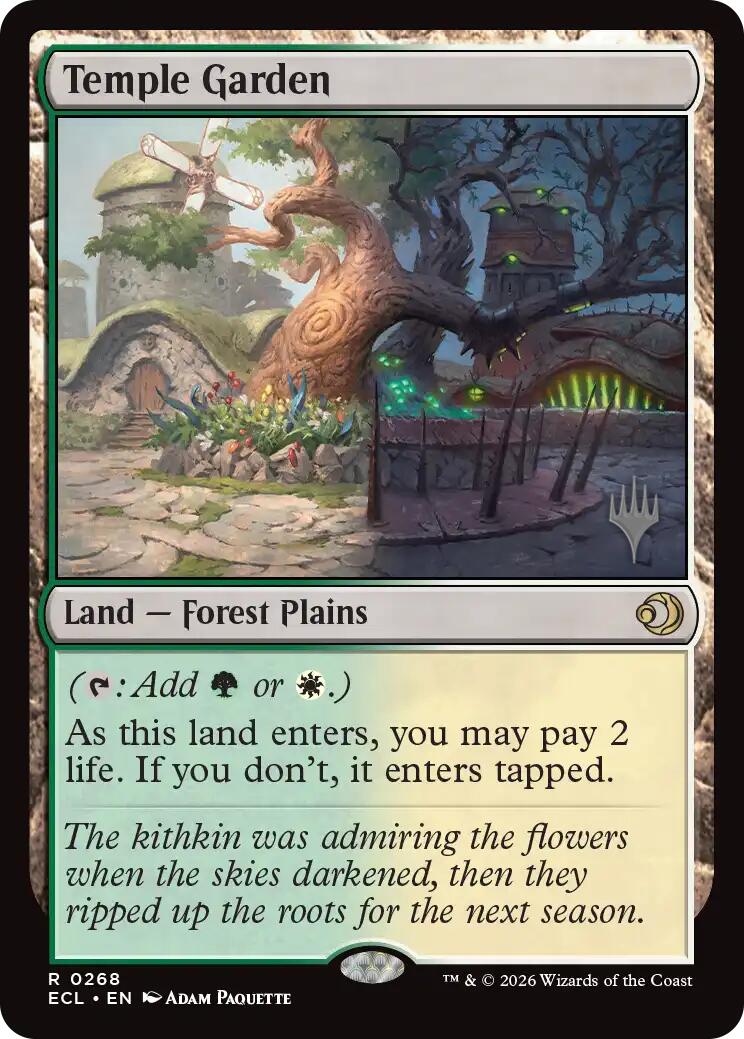 Temple Garden [Lorwyn Eclipsed Promos] | Game Master's Emporium (The New GME)