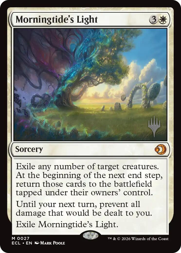 Morningtide's Light [Lorwyn Eclipsed Promos] | Game Master's Emporium (The New GME)