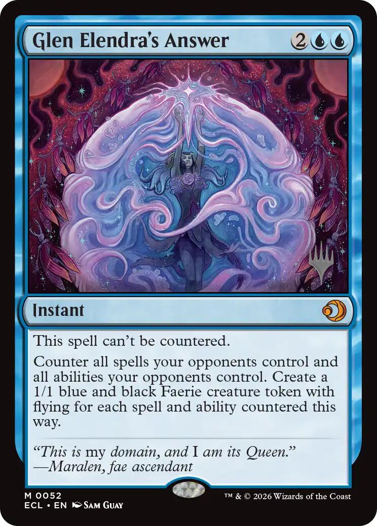 Glen Elendra's Answer [Lorwyn Eclipsed Promos] | Game Master's Emporium (The New GME)