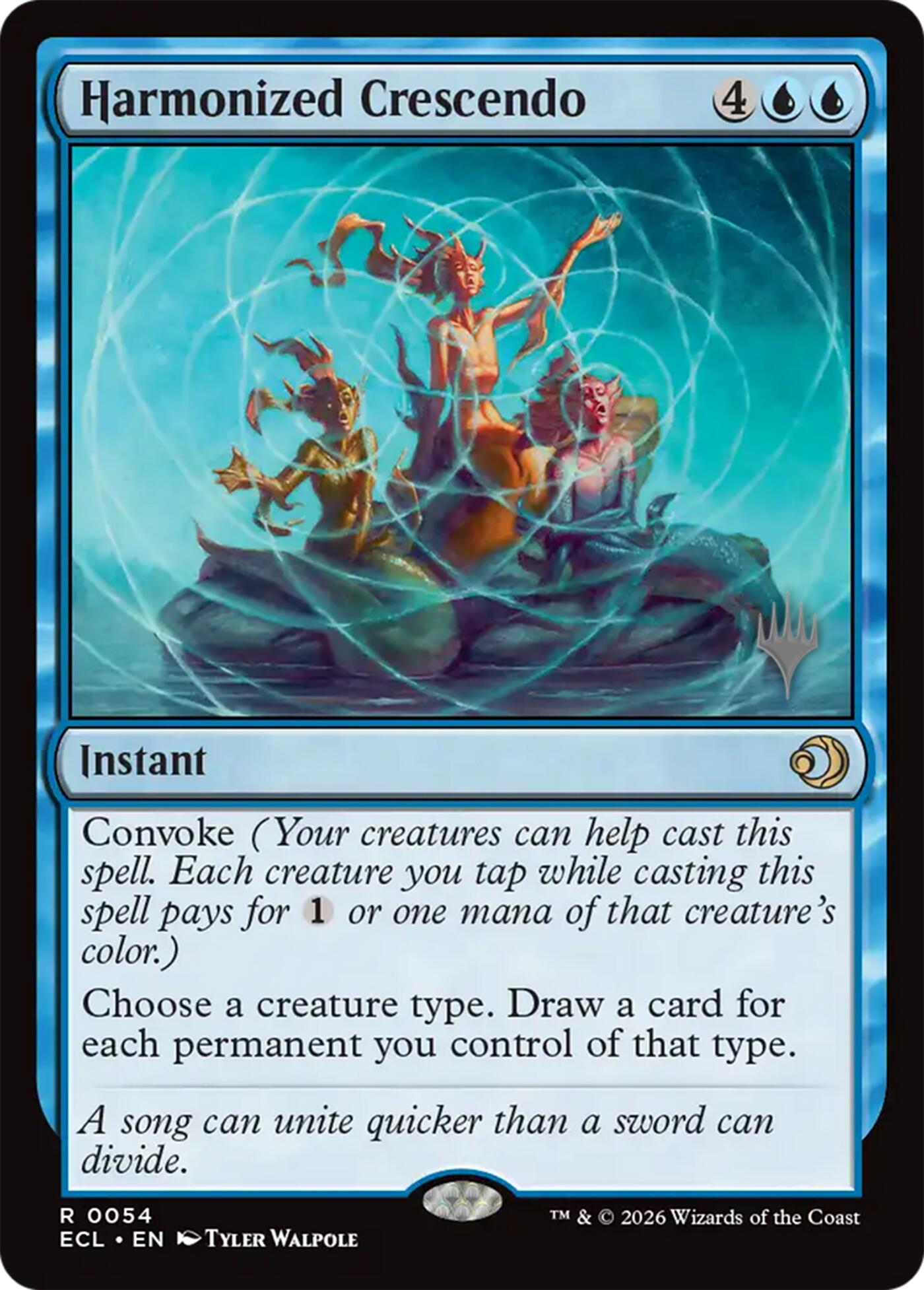 Harmonized Crescendo [Lorwyn Eclipsed Promos] | Game Master's Emporium (The New GME)