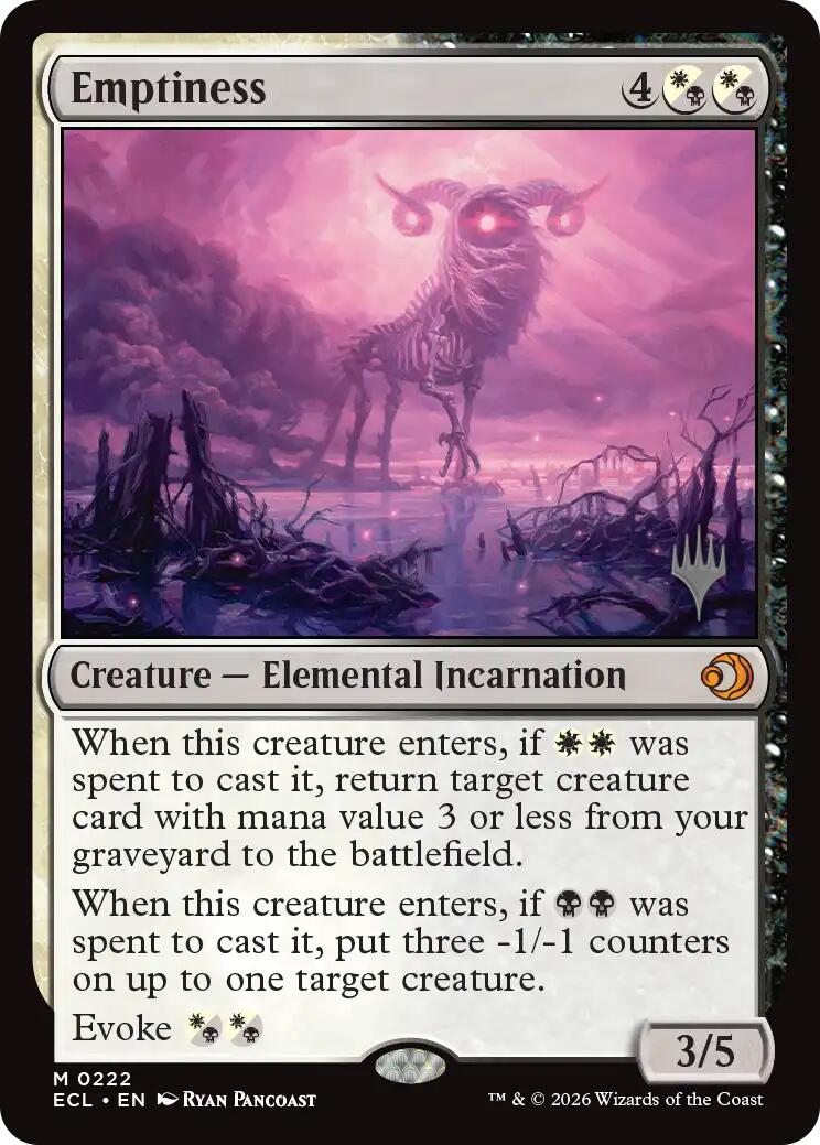 Emptiness [Lorwyn Eclipsed Promos] | Game Master's Emporium (The New GME)