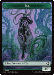Elk // Mutavault Double-Sided Token [Lorwyn Eclipsed Tokens] | Game Master's Emporium (The New GME)