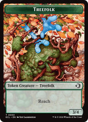 Treefolk // Goblin Double-Sided Token [Lorwyn Eclipsed Tokens] | Game Master's Emporium (The New GME)