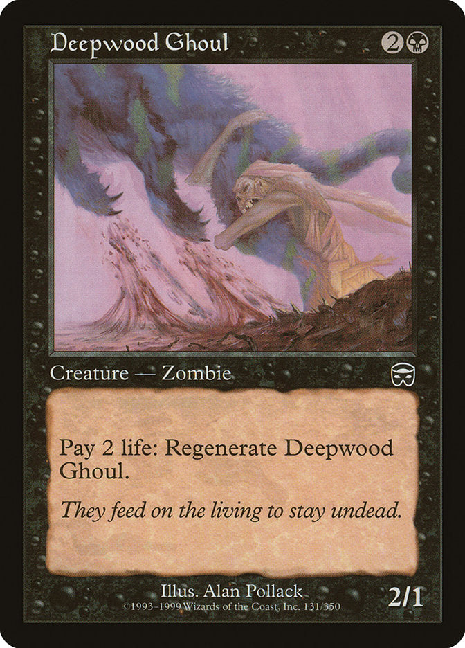 Deepwood Ghoul [Mercadian Masques] | Game Master's Emporium (The New GME)