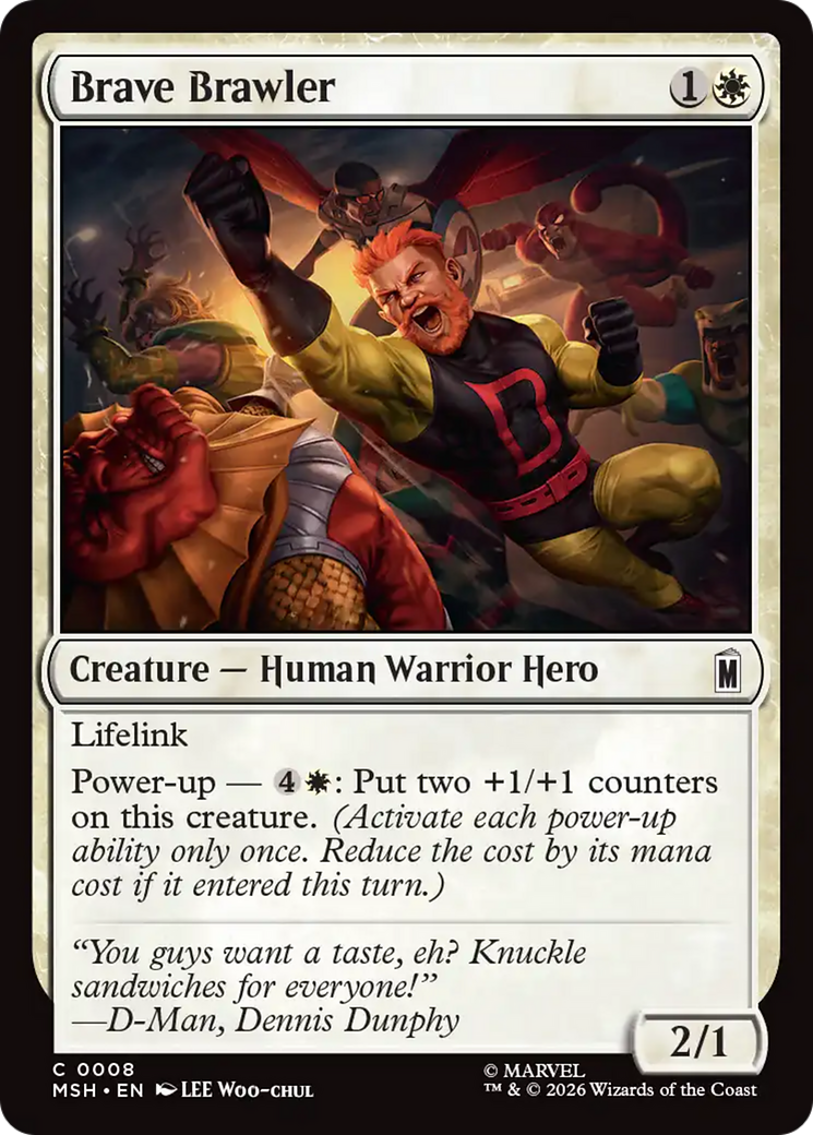 Brave Brawler [Marvel Super Heroes] | Game Master's Emporium (The New GME)