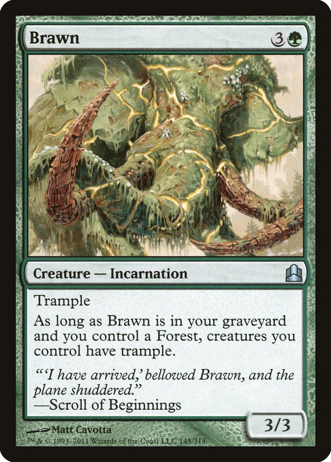 Brawn [Commander 2011] | Game Master's Emporium (The New GME)