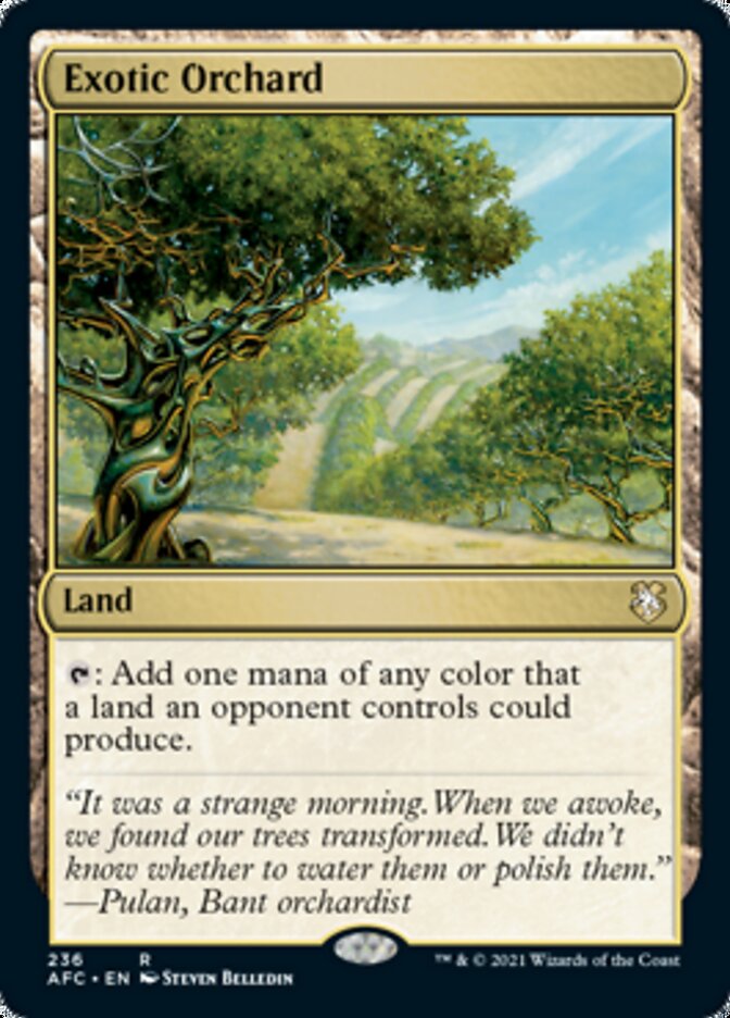 Exotic Orchard [Dungeons & Dragons: Adventures in the Forgotten Realms Commander] | Game Master's Emporium (The New GME)