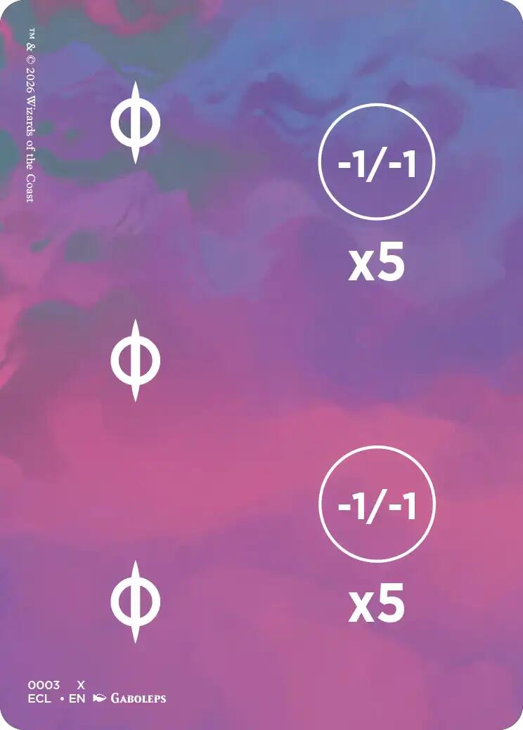 Punch Card Token [Lorwyn Eclipsed Tokens] | Game Master's Emporium (The New GME)