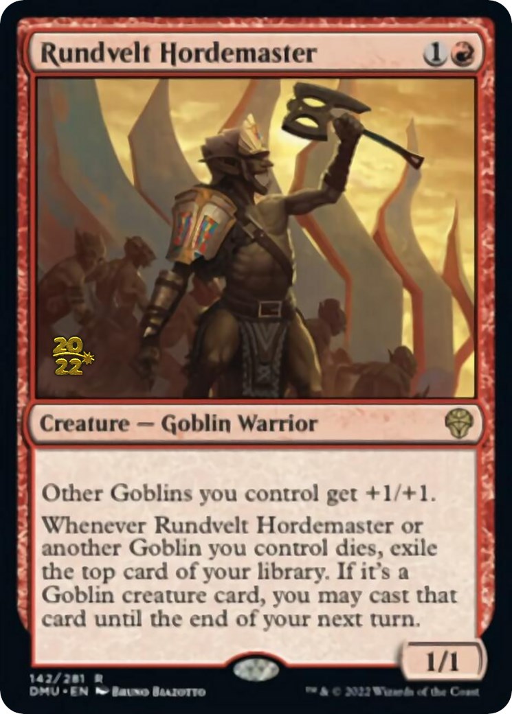 Rundvelt Hordemaster [Dominaria United Prerelease Promos] | Game Master's Emporium (The New GME)