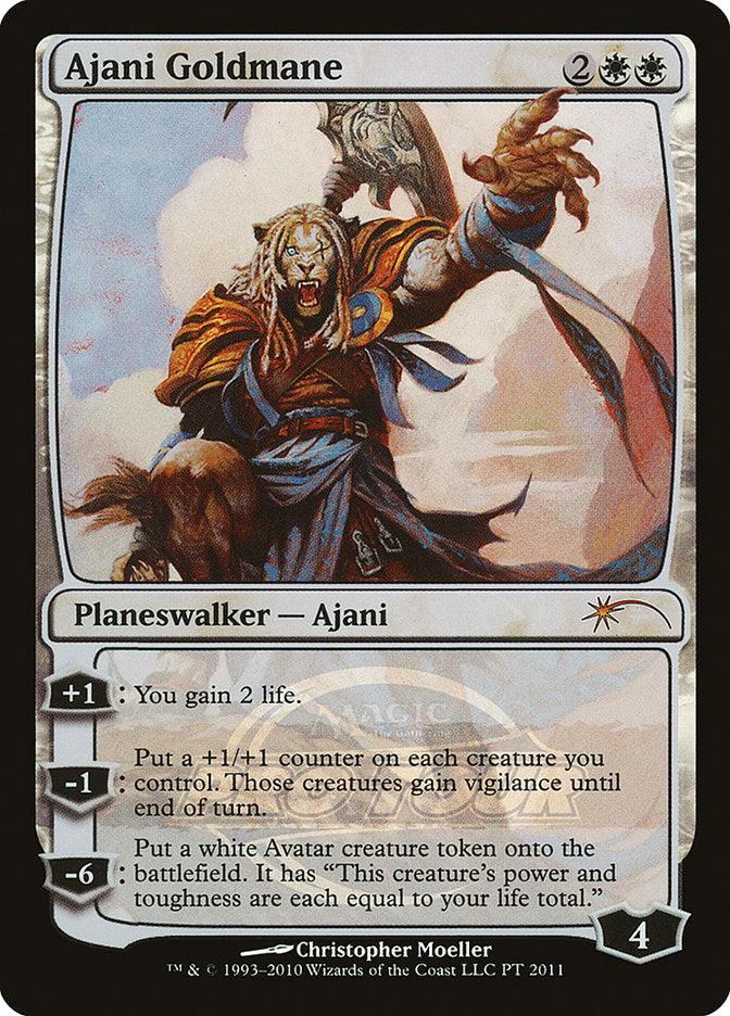 Ajani Goldmane (Pro Tour) [Pro Tour Promos] | Game Master's Emporium (The New GME)