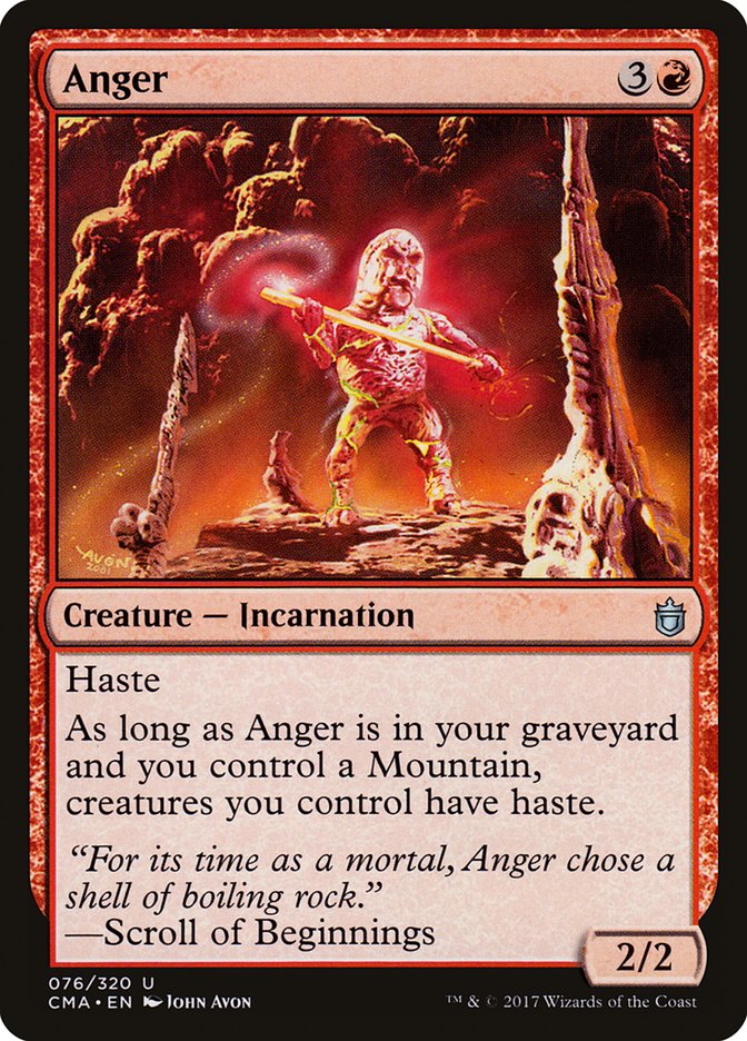 Anger [Commander Anthology] | Game Master's Emporium (The New GME)