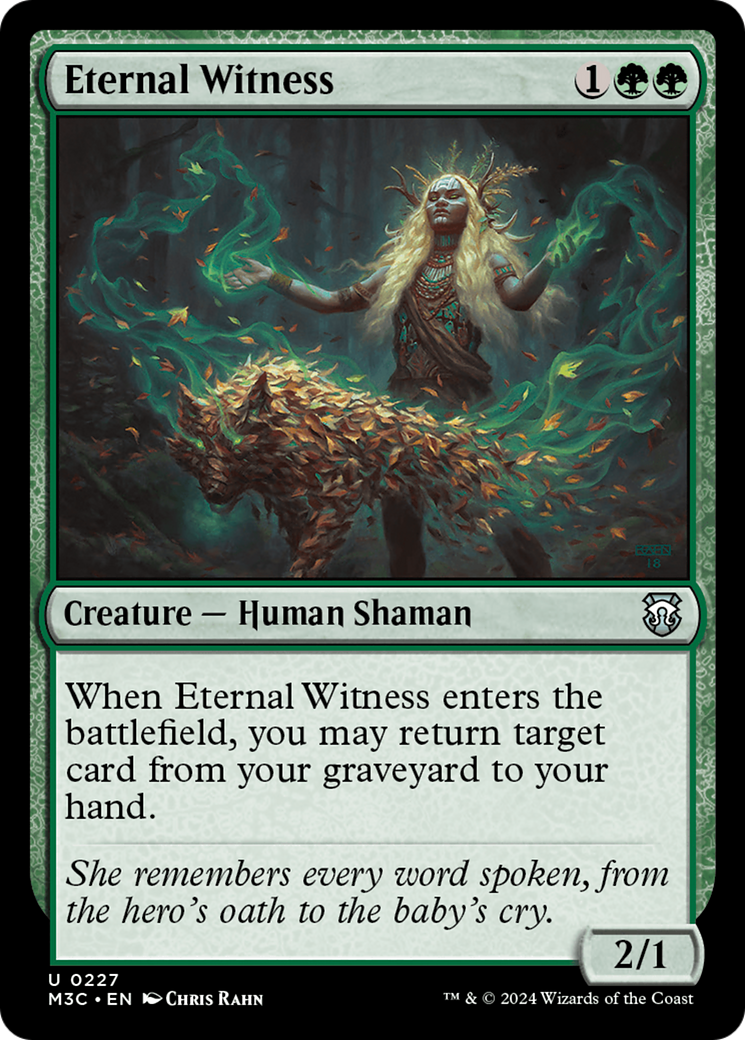 Eternal Witness [Modern Horizons 3 Commander] | Game Master's Emporium (The New GME)