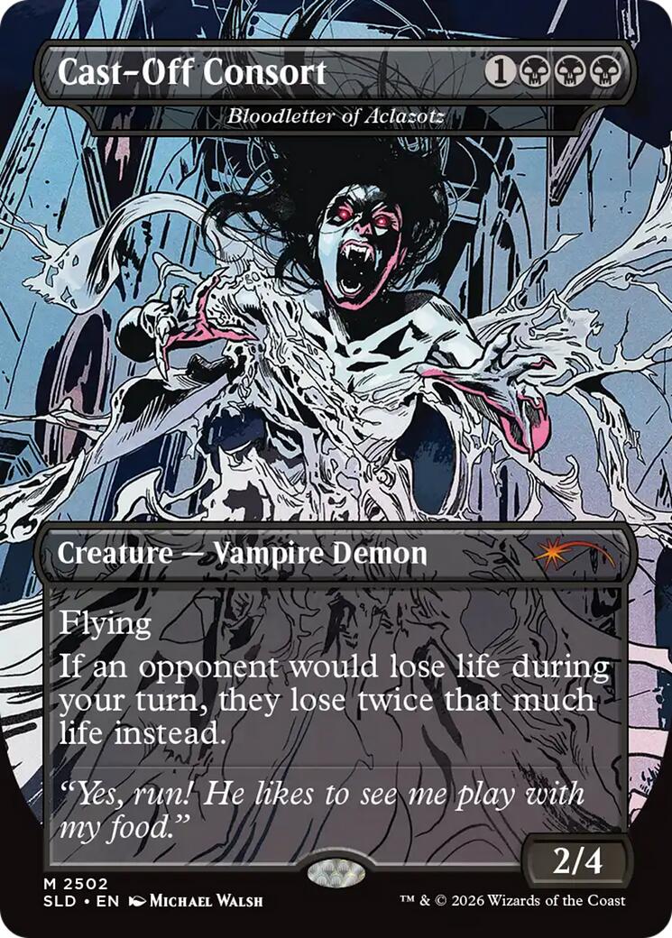 Cast-Off Consort - Bloodletter of Aclazotz [Secret Lair Drop Series] | Game Master's Emporium (The New GME)