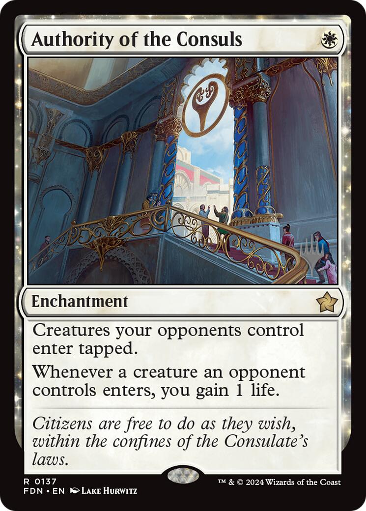 Authority of the Consuls [Lorwyn Eclipsed Promos] | Game Master's Emporium (The New GME)