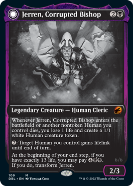 Jerren, Corrupted Bishop // Ormendahl, the Corrupted [Innistrad: Double Feature] | Game Master's Emporium (The New GME)