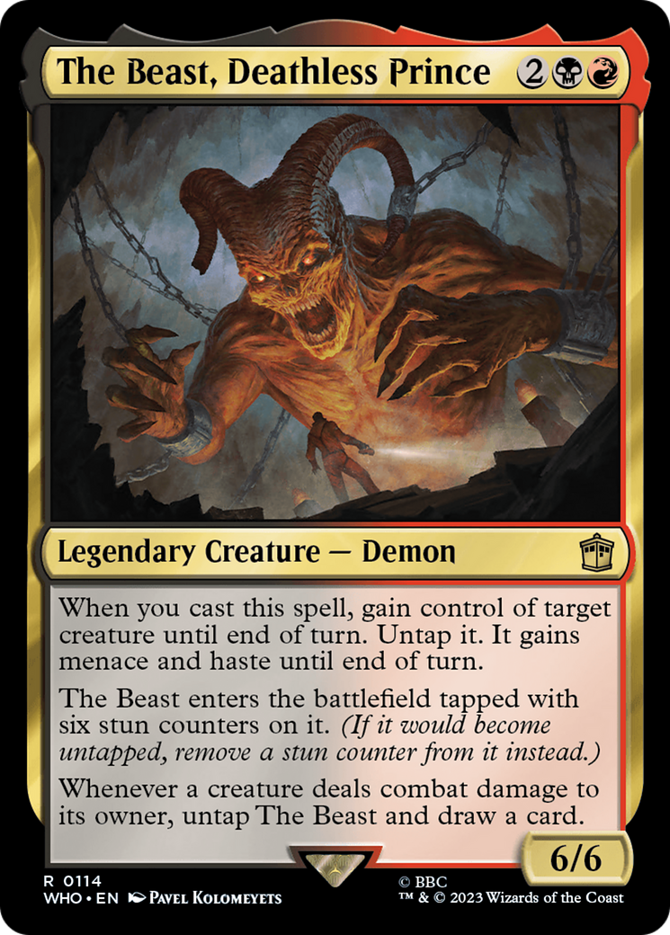 The Beast, Deathless Prince [Doctor Who] | Game Master's Emporium (The New GME)