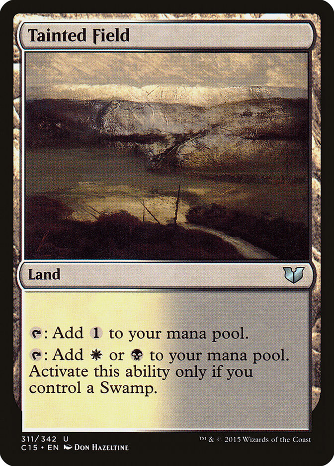 Tainted Field [Commander 2015] | Game Master's Emporium (The New GME)