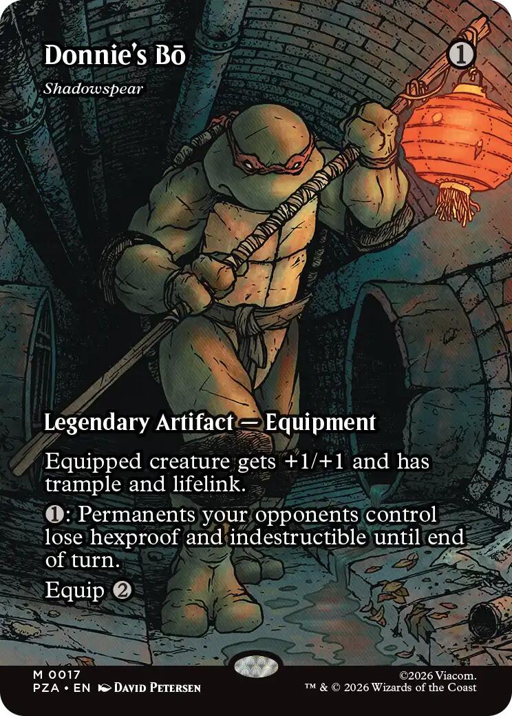 Donnie's Bo - Shadowspear (Borderless) [Teenage Mutant Ninja Turtles Eternal-Legal] | Game Master's Emporium (The New GME)