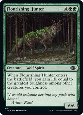 Flourishing Hunter [Jumpstart 2022] | Game Master's Emporium (The New GME)