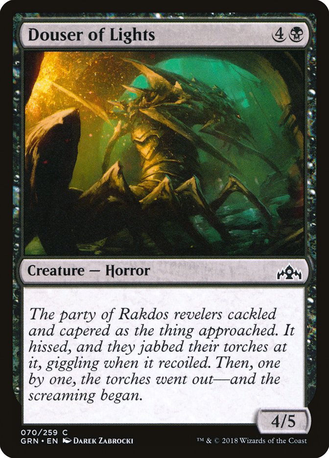 Douser of Lights [Guilds of Ravnica] | Game Master's Emporium (The New GME)
